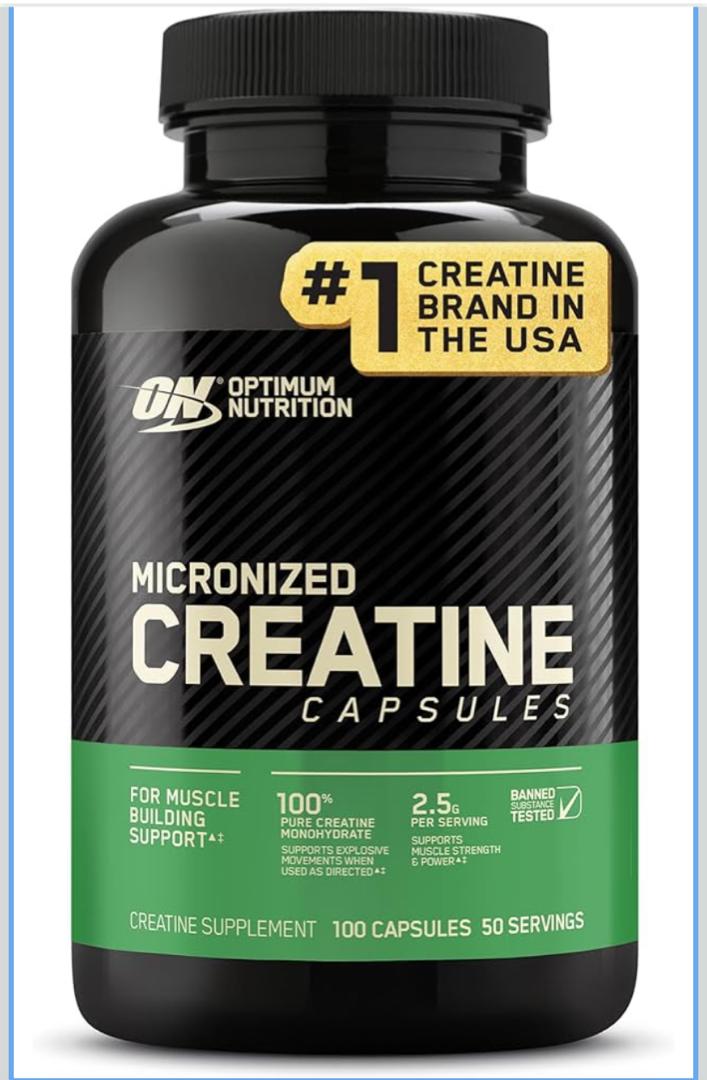 Optimum Cápsulas Creatina Monohidratada
