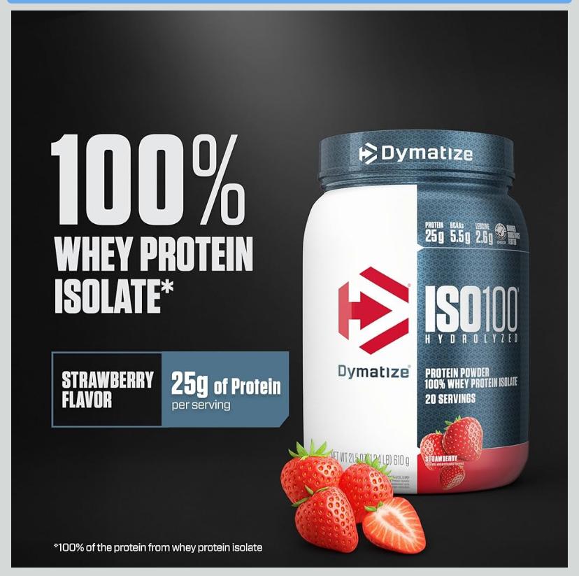 Dymatize ISO100 Proteína en polvo