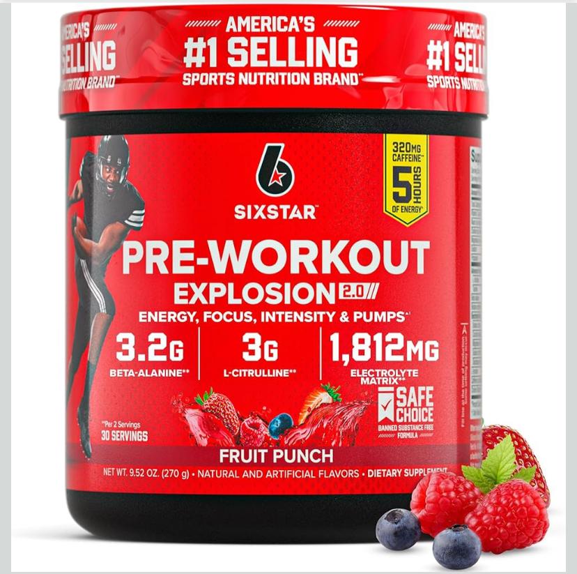 Six Star Polvo de preentrenamiento