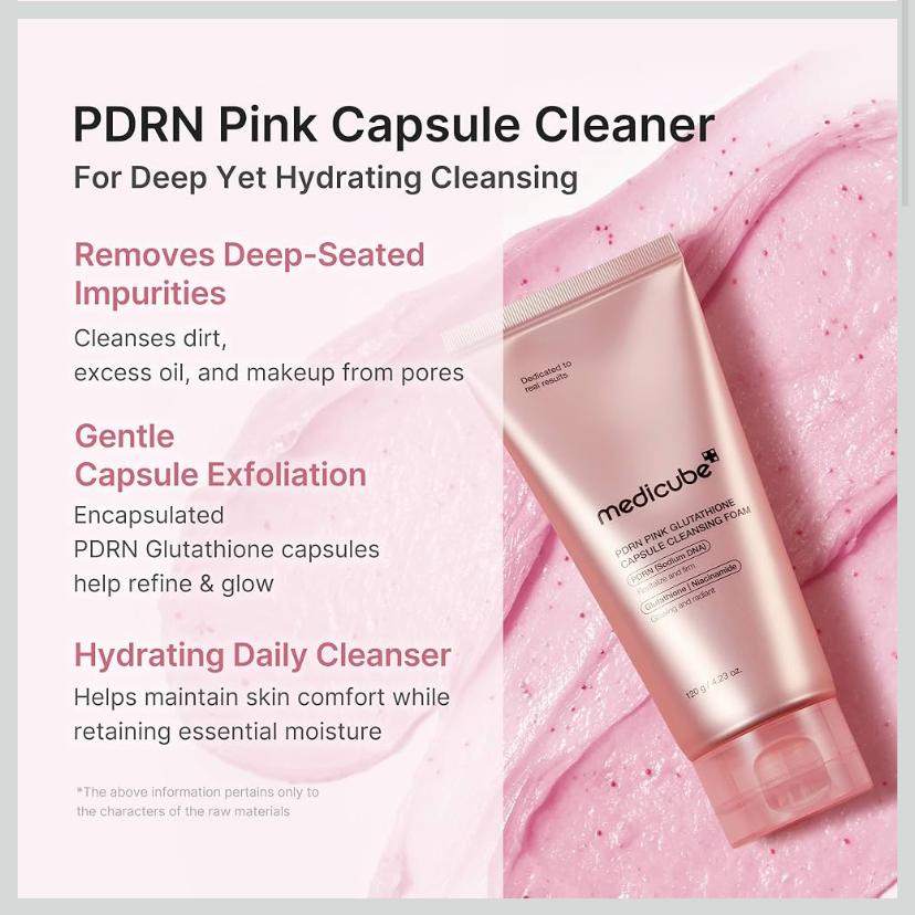 medicube Limpiador facial PDRN Pink