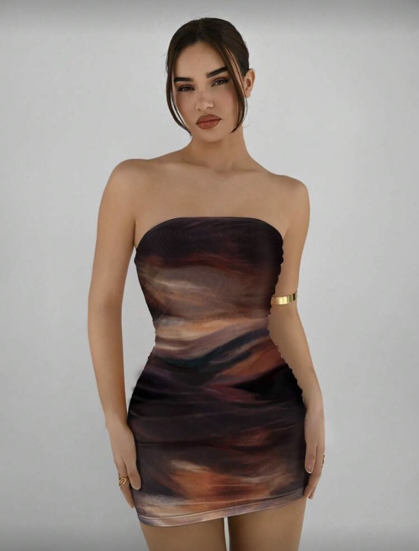 Vestido corto elegante