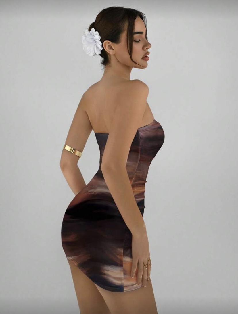 Vestido corto elegante