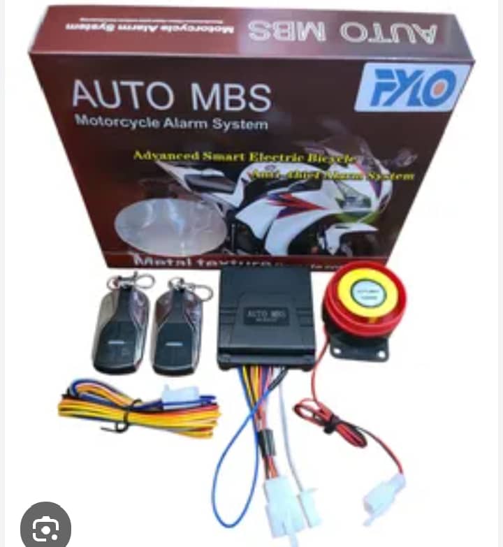 Alarma para moto de combustión