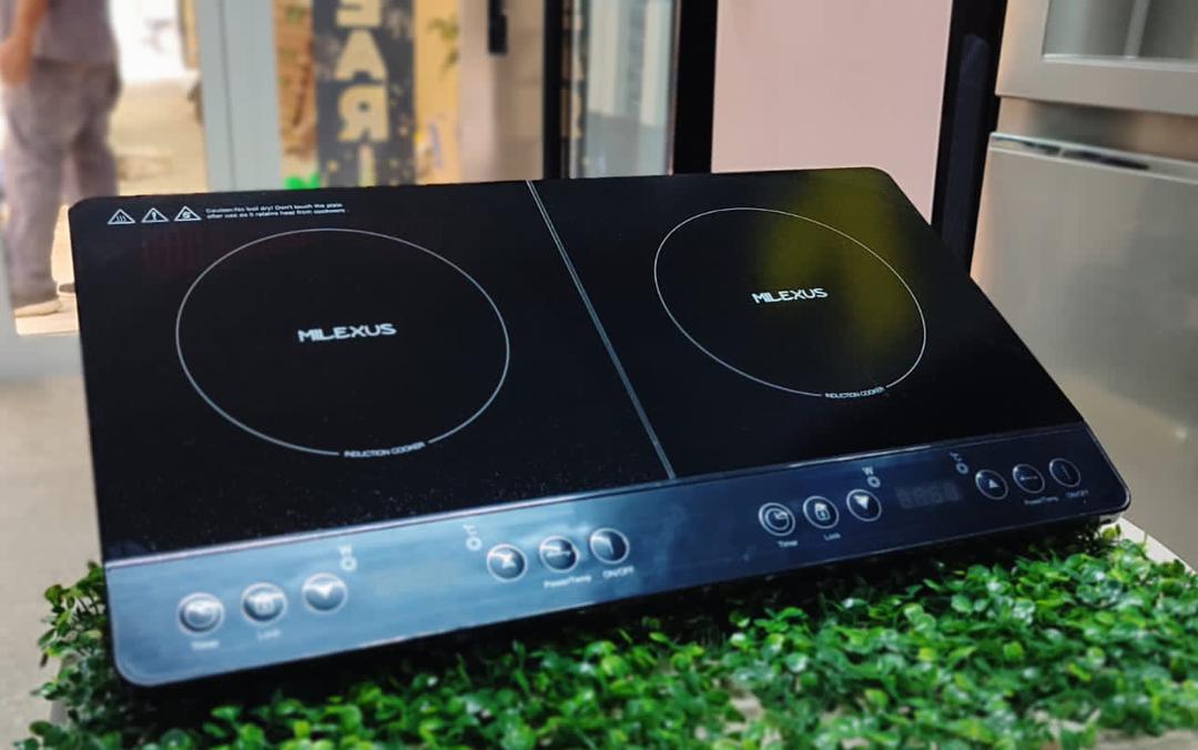 Cocina de inducción de doble hornilla Milexus ♨️