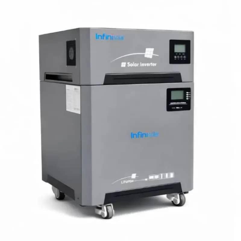 INVERSOR INFINISOLAR 3KW / BATERÍA 7.1KWh / 120V (TODO EN UNO)