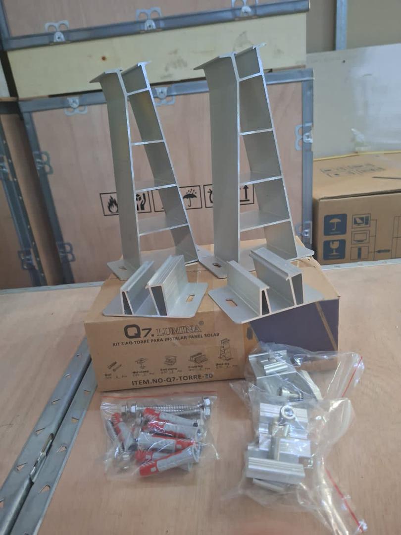 Kit tipo torre para instalar paneles solares