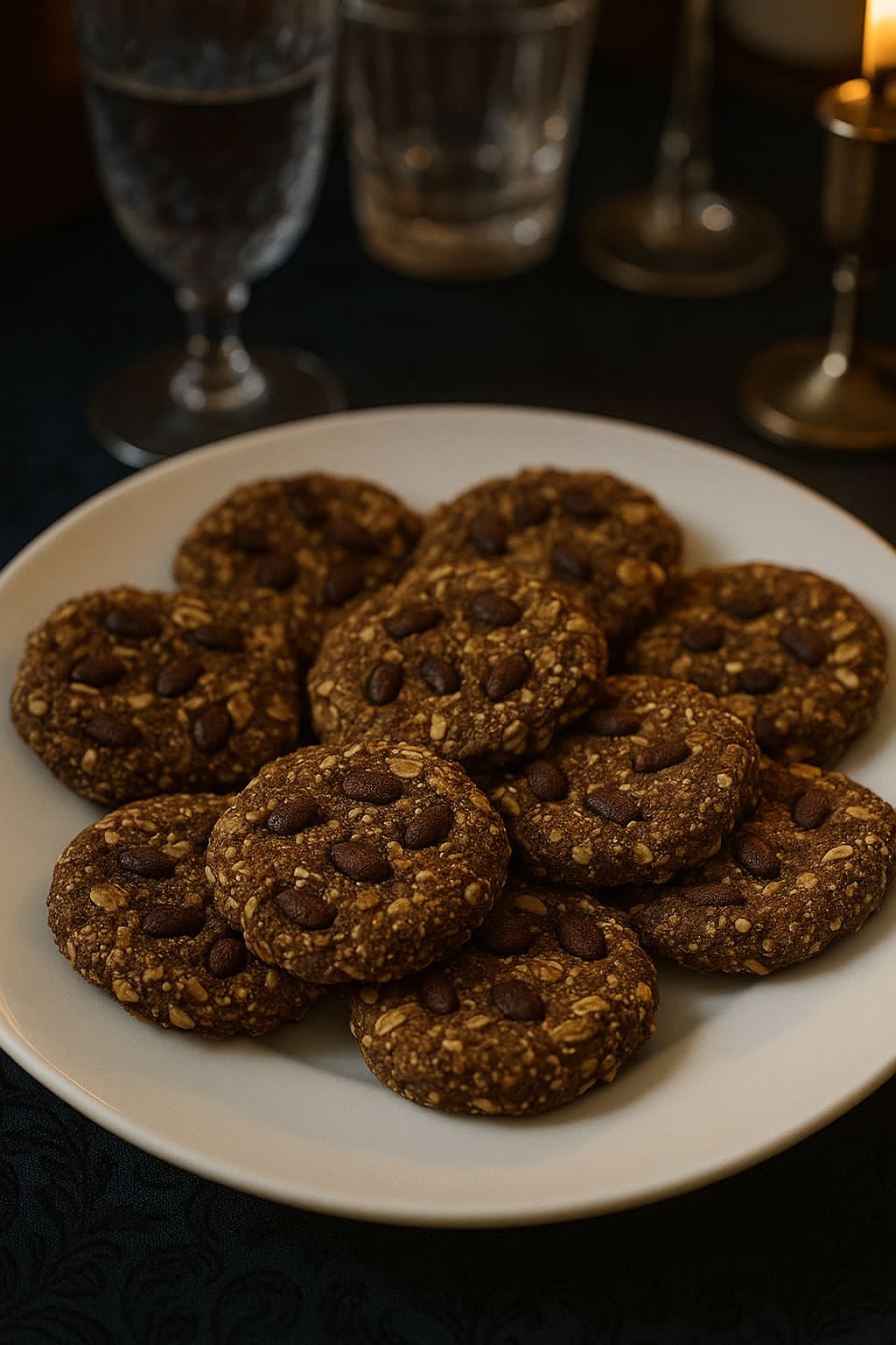 Galletas de Avena + Plátano +Vainilla + Canela